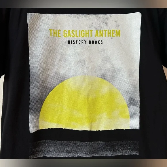 The Gaslight Anthem 🎸 tour band concert tee shirt Y2K vintage rock Next Level - Picture 4 of 9